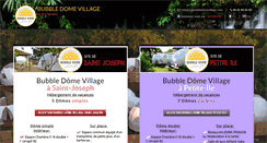 Desktop Screenshot of bubbledomevillage.com